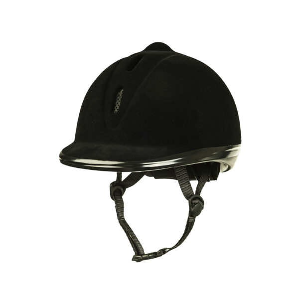 Casco regulable terciopelo HKM