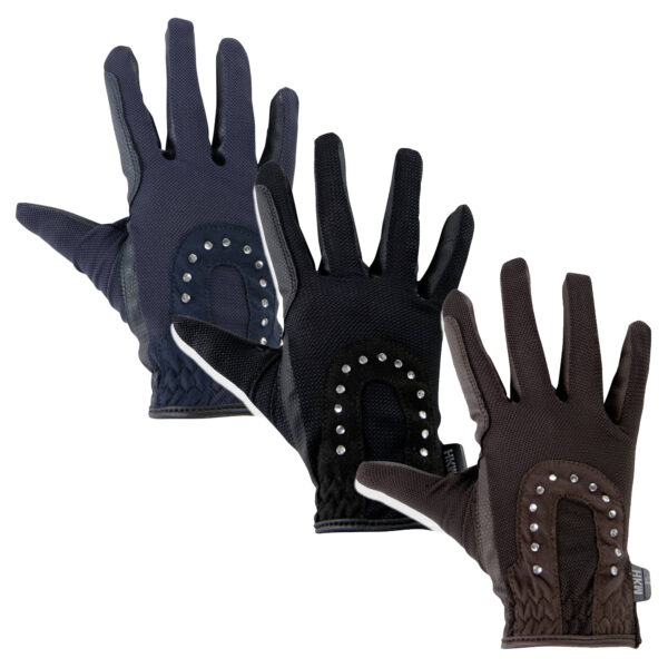 Guantes glitter HKM