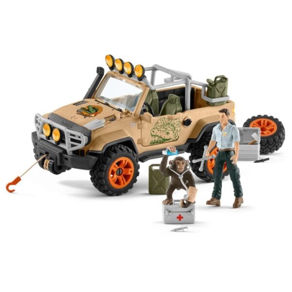 Todoterreno con cabestrante SCHLEICH