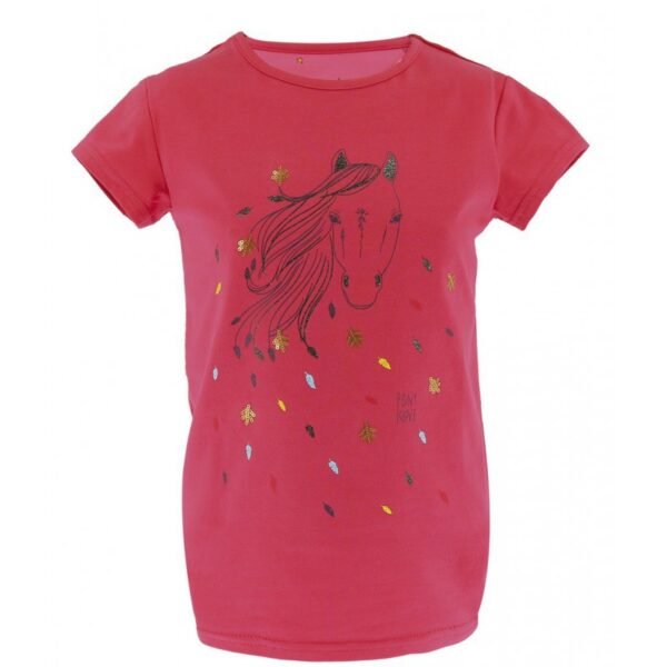 Polera beauty frambuesa EQUI -KIDS