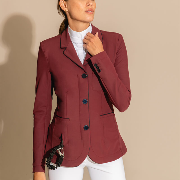 Chaqueta concurso carinjo burdeo DADA