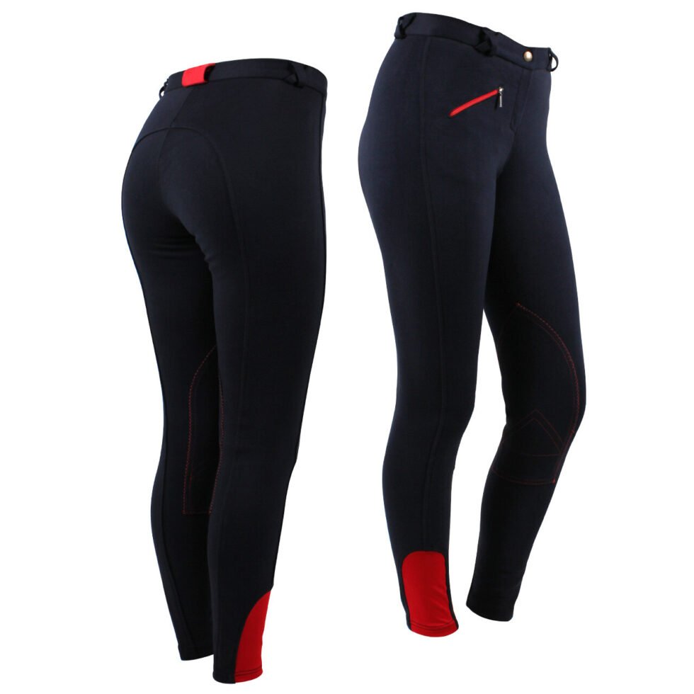 Pantalon d'équitation femme Jaltika figue Harcour | OHLALA