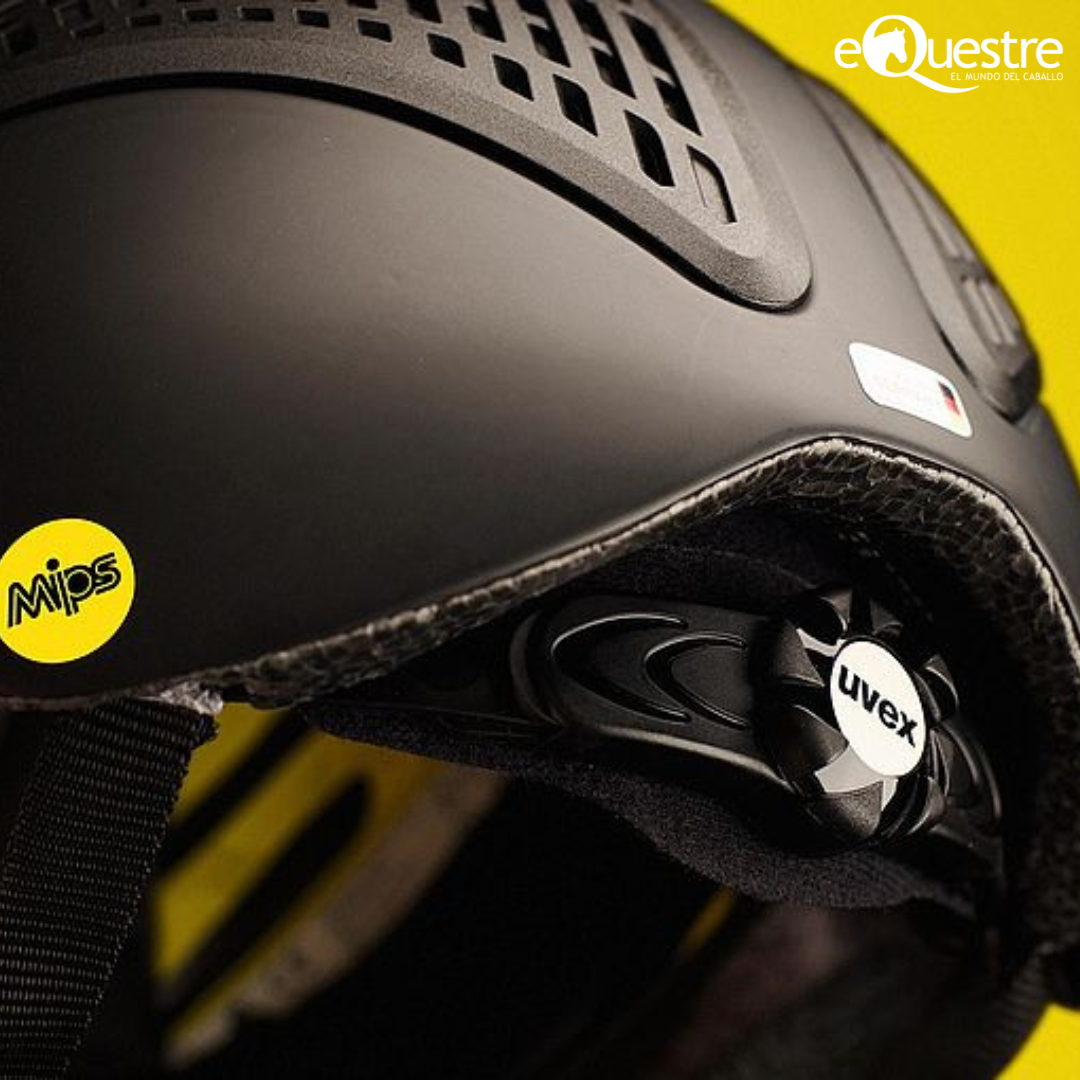 Casco Sicuro Leggero Casco Da Equitazione Uvex Exxential II MIPS Leggero Sicuro Regolabile Per Uomo S 887762