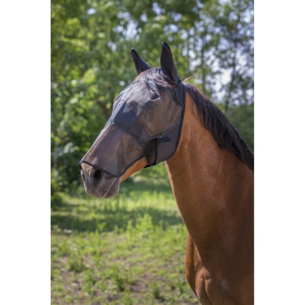 Máscara anti moscas comfort pony EQUITHEME