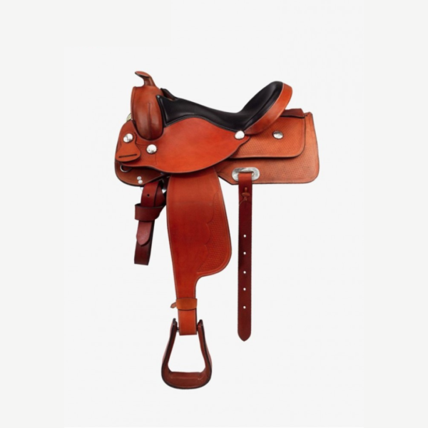 Silla western texas 16 avellana ZALDI