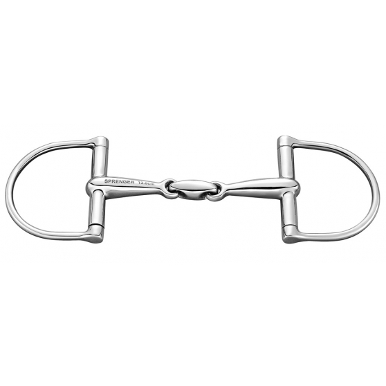 Bocado D-ring doble articulado SPRENGER