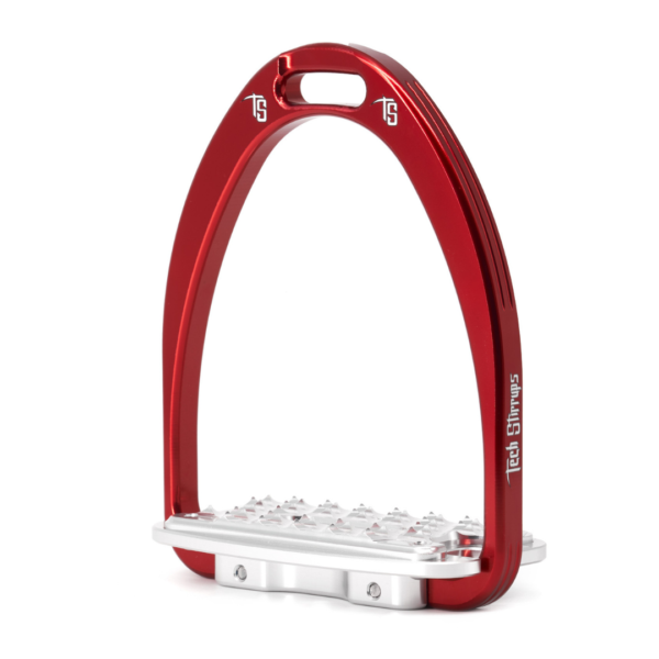 Estribo siena rojo TECH