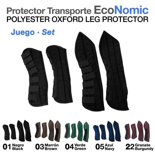Protecciones de transporte negro ZALDI