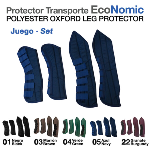 Protecciones de transporte azul ZALDI