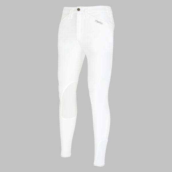Pantalón rodrigo blanco knee grip silicona PIKEUR