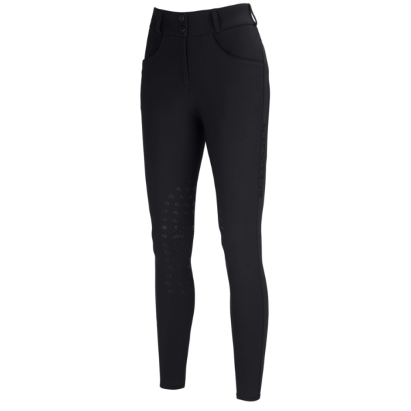 Pantalón delilah knee grip tiro medio negro PIKEUR