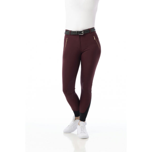 Pantalón kenya burdeo EQUITHEME