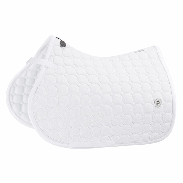 Mandil cotton glitter blanco ESKADRON