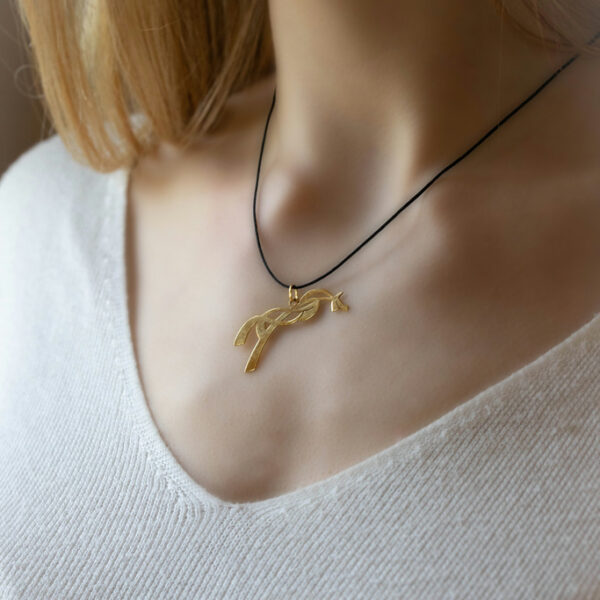 Collar équestre dorado PENELOPE