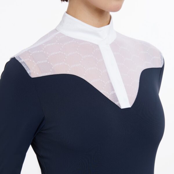 Polera concurso emily azul LE MIEUX
