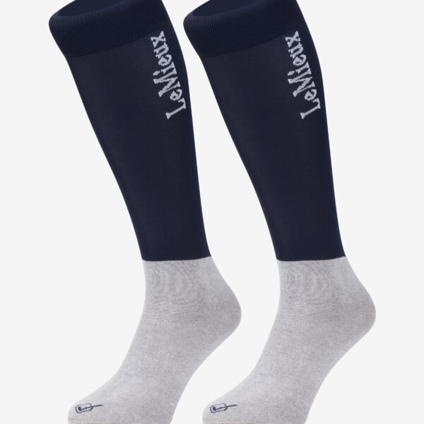 Calcetines competition azul marino 2 pares M LEMIEUX