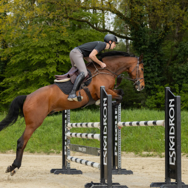 Pantalón new rodrigo gris knee grip silicona talla 54 PIKEUR