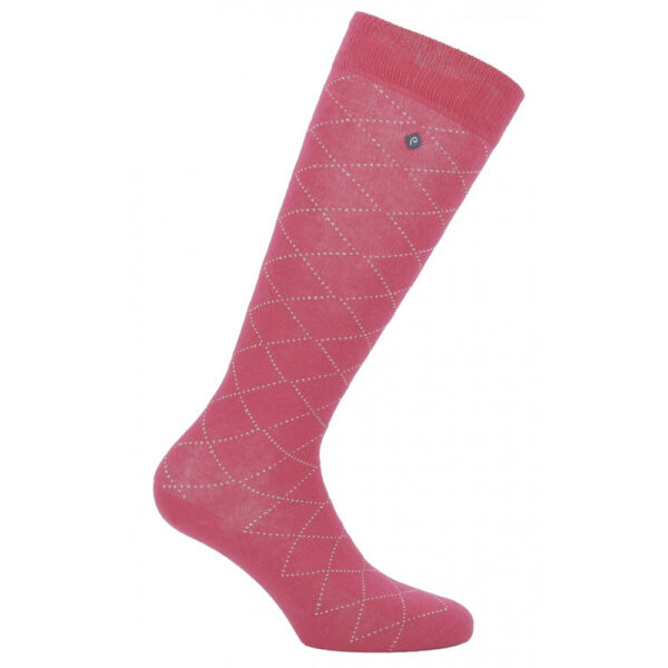 Calcetines resille fucsia EQUITHEME