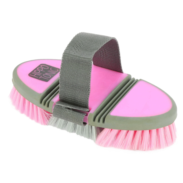 Cepillo softgrip flexible -dandy de nailon rosado HIPPOTONIC