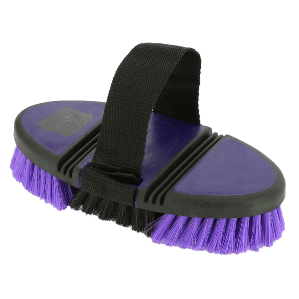 Cepillo softgrip flexible -dandy de nailon violeta HIPPOTONIC