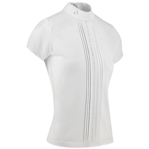 Polera dorla blanca m EQUITHEME