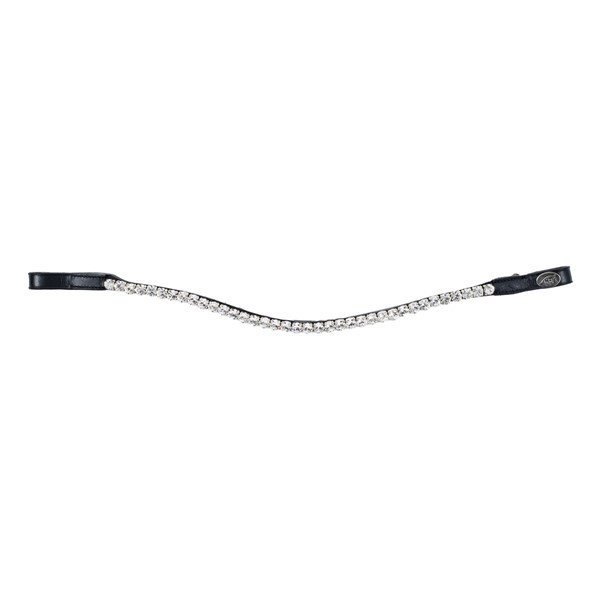 Frontalera strass negra/plateada HFI
