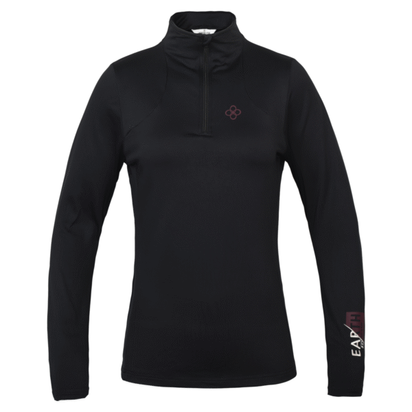 Poleron mid zip azul KINGSLAND