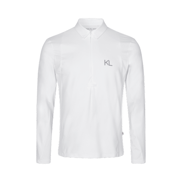 Polera de hombre viljana blanca KINGSLAND