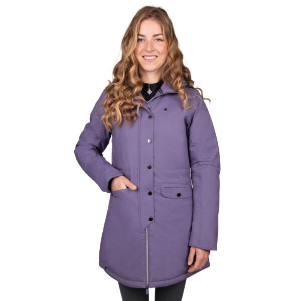 Chaqueta larga linde violeta QHP