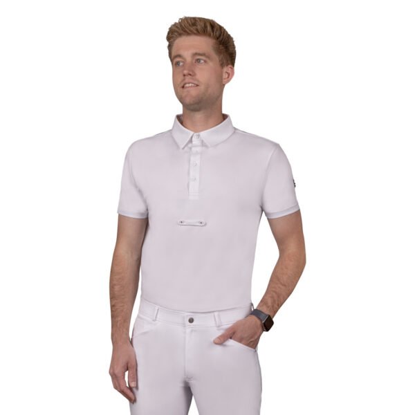 Polera berno hombre blanca QHP