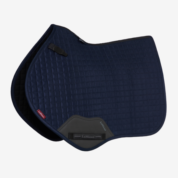 Mandil suede close contact square azul LEMIEUX