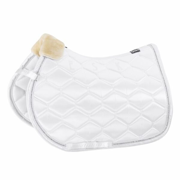 Mandil satin crystal core blanco ESKADRON