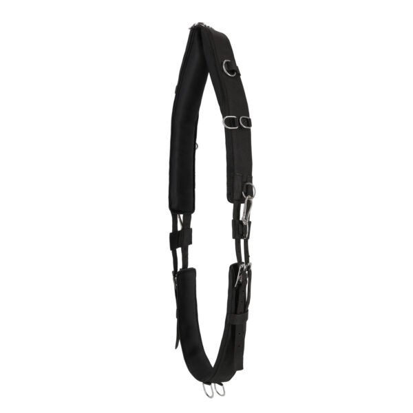 Cinchón acolchado negro QHP