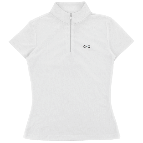 Polera concurso roxane blanca RIDING WORLD