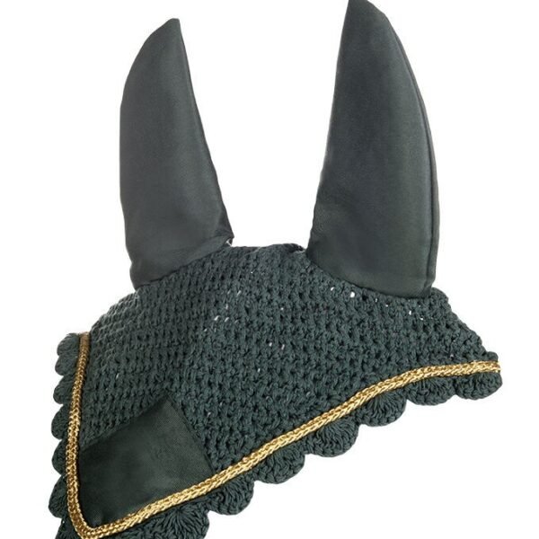 Orejeras verde dorado HKM