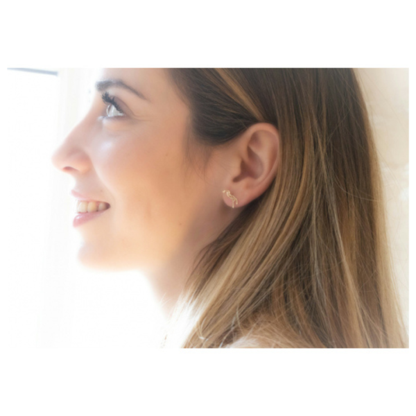 Aros mily dorados PENELOPE