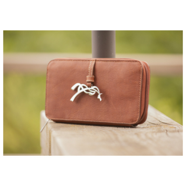 Billetera vittoria cognac PENELOPE