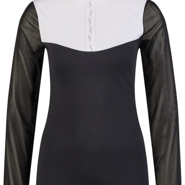 Polera de concurso selection 7314 negra PIKEUR