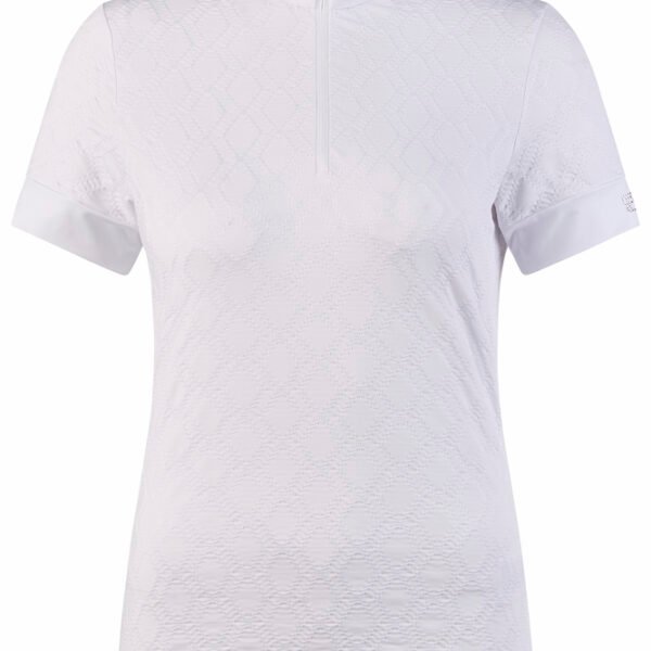Polera de concurso 7310 sport blanca PIKEUR