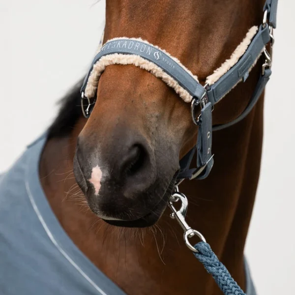 Jáquima doble pin teddy classic demin full ESKADRON