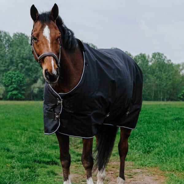 Capa tyrex 600D de 300gr negro EQUITHEME