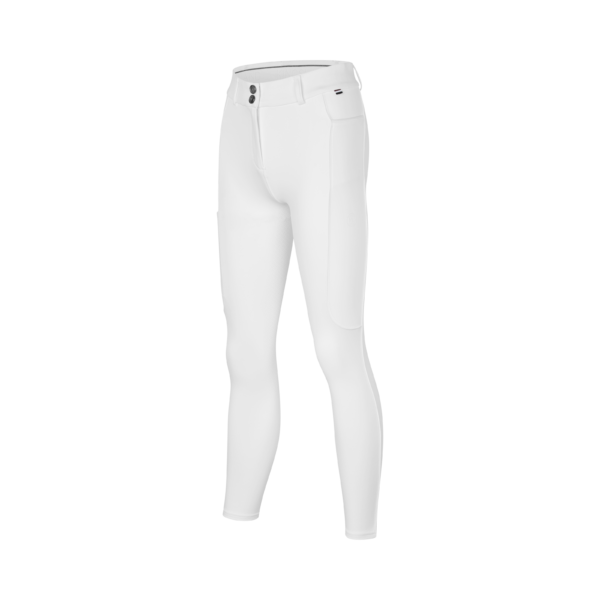 Pantalón kornelia h shape full grip blanco KINGSLAND
