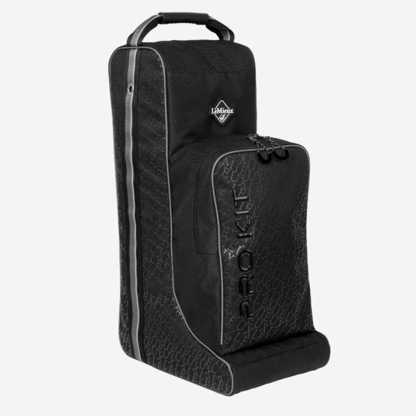Bolso de botas y casco elite negro LEMIEUX