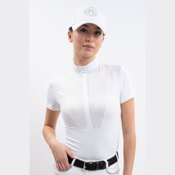 Polera concurso shine blanca HARCOUR