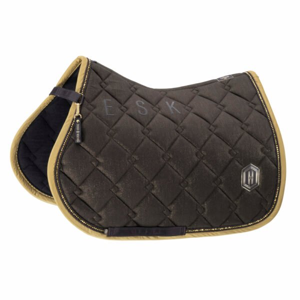 Mandil salto cotton glitter crystal herritage truffle black ESKADRON
