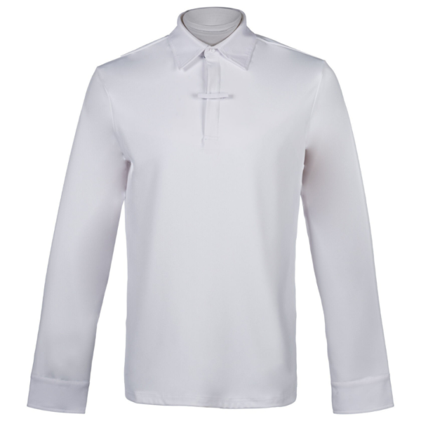 Polera de concurso davie blanca HKM